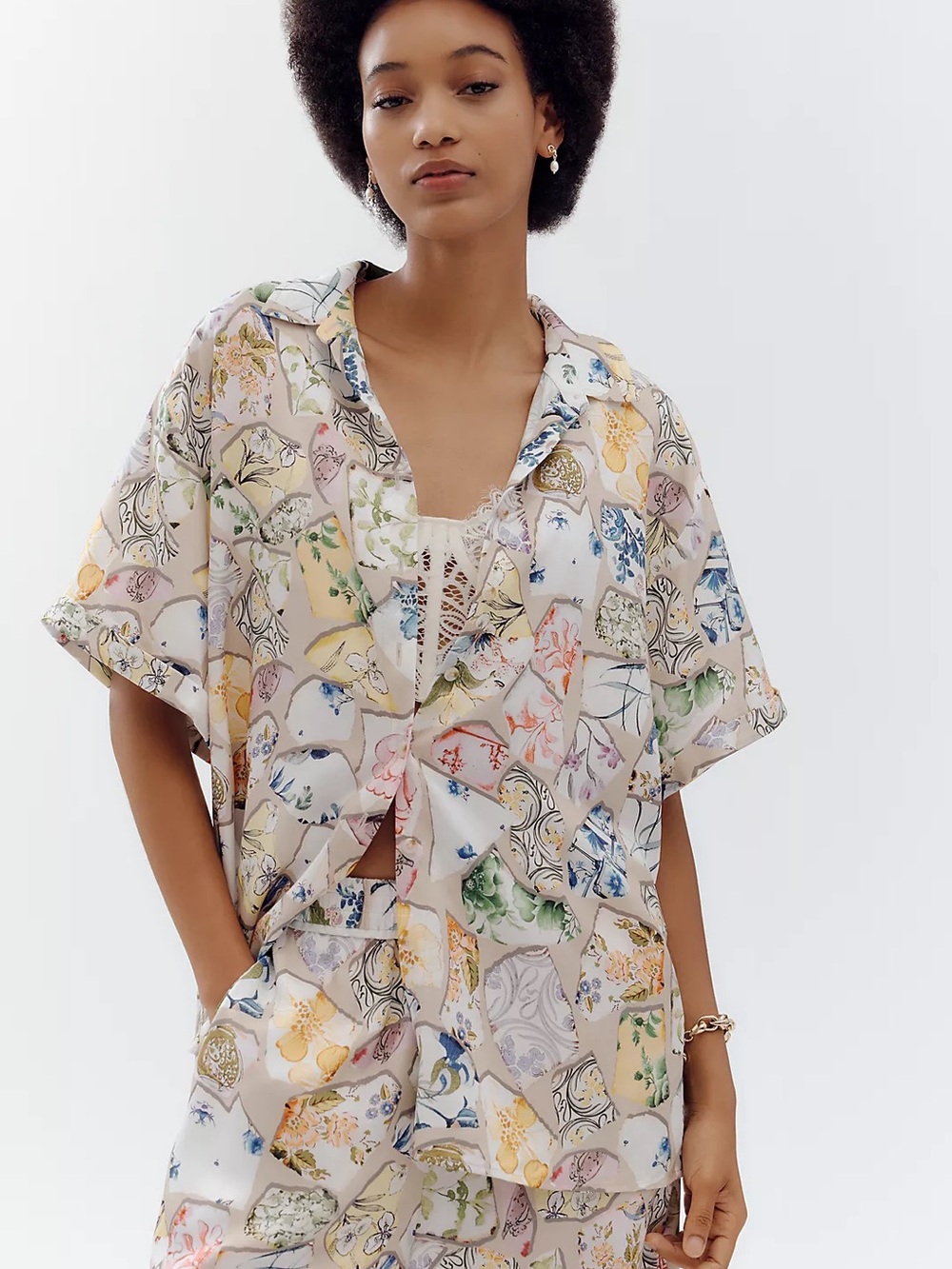 Anthropologie Oversized Surf Shirt
